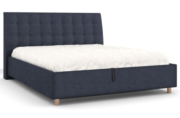 Eleganckie wezgłowie łóżka Nashville sprawia, że pasuje ono do każdej sypialni.