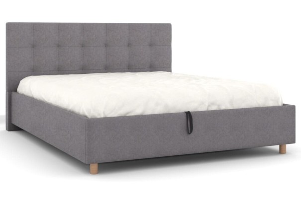 Wezgłowie łóżka Boston wyróżnia się nowoczesnymi przeszyciami, które nadają łóżku charakter