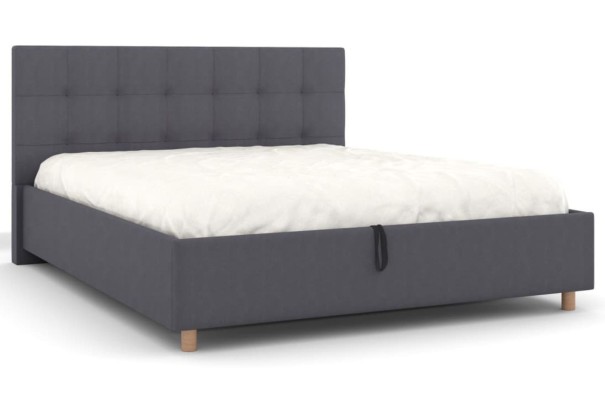 Wezgłowie łóżka Boston wyróżnia się nowoczesnymi przeszyciami, które nadają łóżku charakter