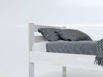 Łóżko z litego drewna bukowego lub dębowego