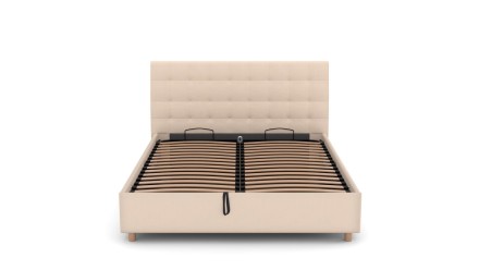 Eleganckie wezgłowie łóżka Nashville sprawia, że pasuje ono do każdej sypialni.