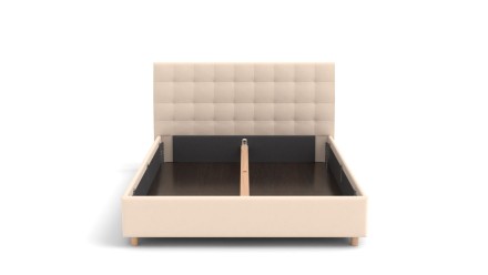 Eleganckie wezgłowie łóżka Nashville sprawia, że pasuje ono do każdej sypialni.