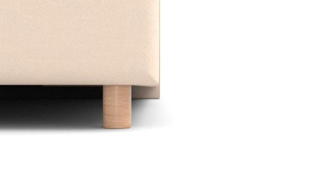 Eleganckie wezgłowie łóżka Nashville sprawia, że pasuje ono do każdej sypialni.