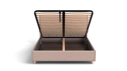 Wezgłowie Klinmam Madison z tapicerowanymi kwadratami charakteryzuje się pomysłowym designem i nienagannym wykonaniem.