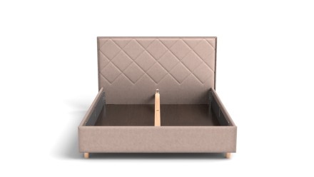 Wezgłowie Klinmam Madison z tapicerowanymi kwadratami charakteryzuje się pomysłowym designem i nienagannym wykonaniem.