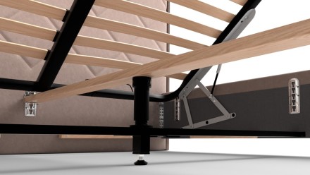 Wezgłowie Klinmam Madison z tapicerowanymi kwadratami charakteryzuje się pomysłowym designem i nienagannym wykonaniem.