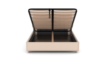 Eleganckie wezgłowie łóżka Nashville sprawia, że pasuje ono do każdej sypialni.