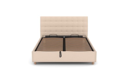 Eleganckie wezgłowie łóżka Nashville sprawia, że pasuje ono do każdej sypialni.