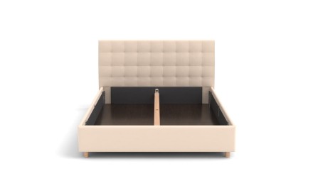 Eleganckie wezgłowie łóżka Nashville sprawia, że pasuje ono do każdej sypialni.