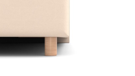 Eleganckie wezgłowie łóżka Nashville sprawia, że pasuje ono do każdej sypialni.