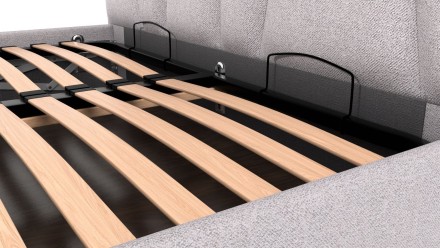 Luksusowe wezgłowie Klinmam Ventura stanie się klejnotem Twojej sypialni.