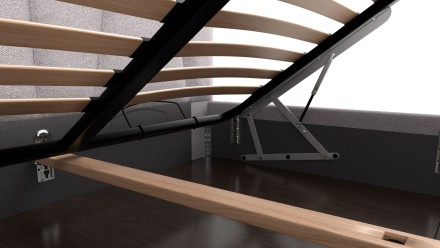 Luksusowe wezgłowie Klinmam Ventura stanie się klejnotem Twojej sypialni.