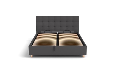 Wezgłowie łóżka Boston wyróżnia się nowoczesnymi przeszyciami, które nadają łóżku charakter