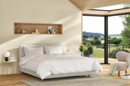 Łóżko TEMPUR® ARC to nowoczesna, minimalistyczna opcja idealna do każdej sypialni.