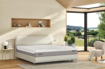Łóżko TEMPUR® ARC to nowoczesna, minimalistyczna opcja idealna do każdej sypialni.