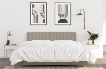 Łóżko TEMPUR® ARC to nowoczesna, minimalistyczna opcja idealna do każdej sypialni.