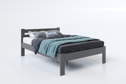 Łóżko z litego drewna bukowego lub dębowego