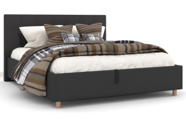 Wezgłowie łóżka Boston wyróżnia się nowoczesnymi przeszyciami, które nadają łóżku charakter