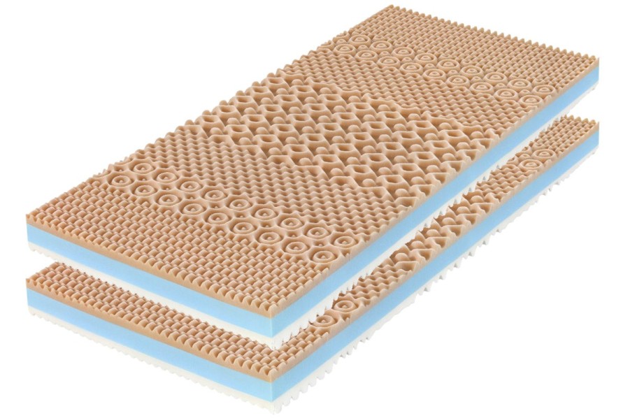 Dwa poziomy twardości - H3 i H4 | Materac piankowy | Wysokość 15 cm | Nośność 130 kg | Gwarancja 2 lata