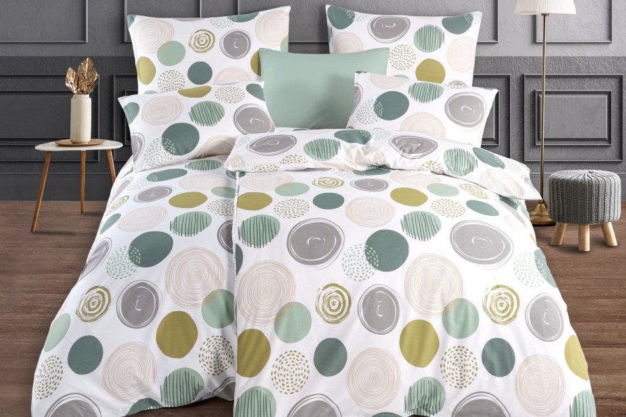 Pościel Punto jest przyjemna w dotyku, doskonale odprowadza wilgoć i prawie się nie gniecie.