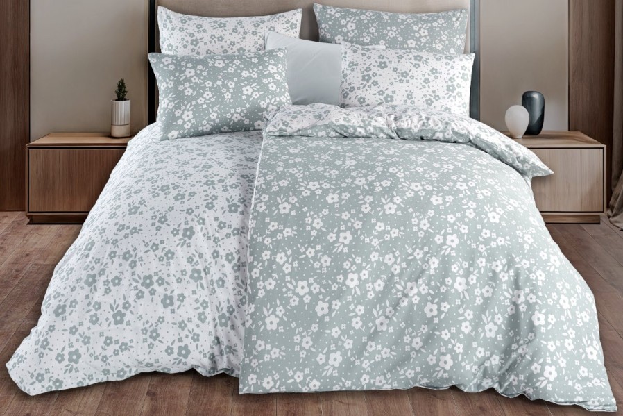 Pościel Minty jest przyjemna w dotyku, doskonale odprowadza wilgoć i prawie się nie gniecie.