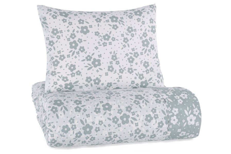 Pościel Minty jest przyjemna w dotyku, doskonale odprowadza wilgoć i prawie się nie gniecie.