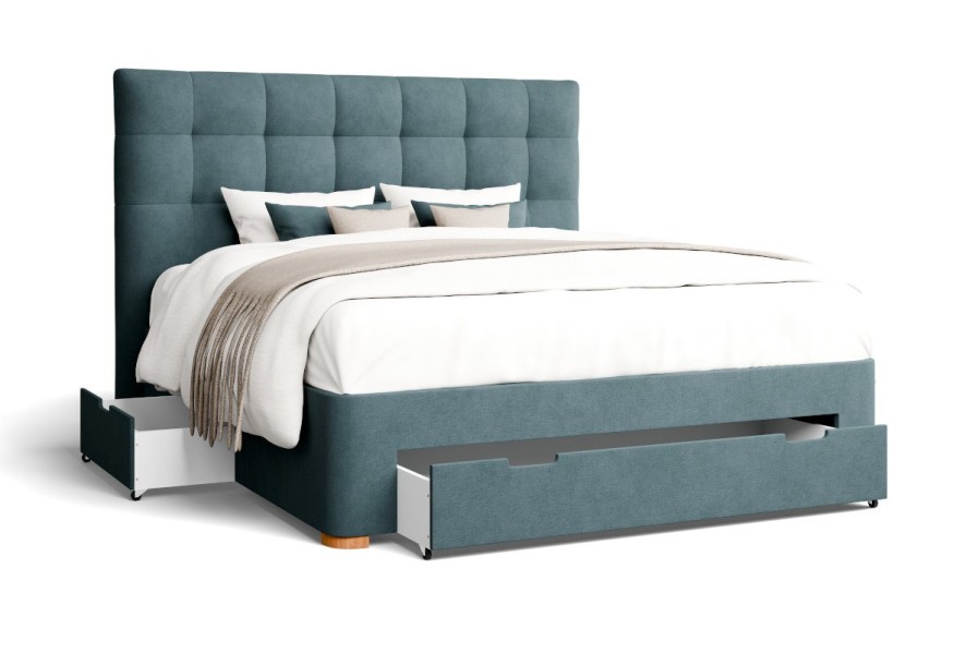 Tapicerowane wezgłowie Malibu nada sypialni luksusowego charakteru. Zostało wykonane z najwyższej jakości naturalnych materiałów, co gwarantuje nie tylko elegancki wygląd, ale także komfortowy sen.