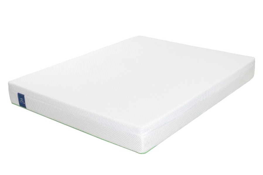 Ergonomicznie ukształtowany pianowy materac Lilac z technologią chłodzącego żelu.