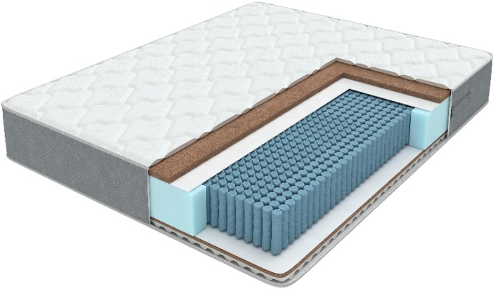 Materac Lux Duo M/F oferuje dwa różne odczucia twardości.