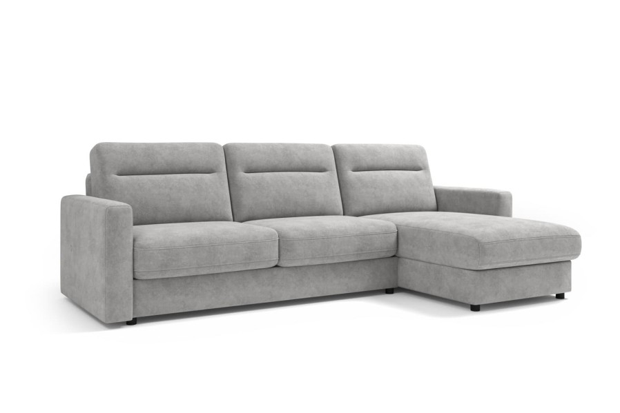 Sofa Lugano jest wielozadaniowa, w dzień będzie gustowny miejscem do relaksu, w nocy zagwarantuje komfortowy sen.