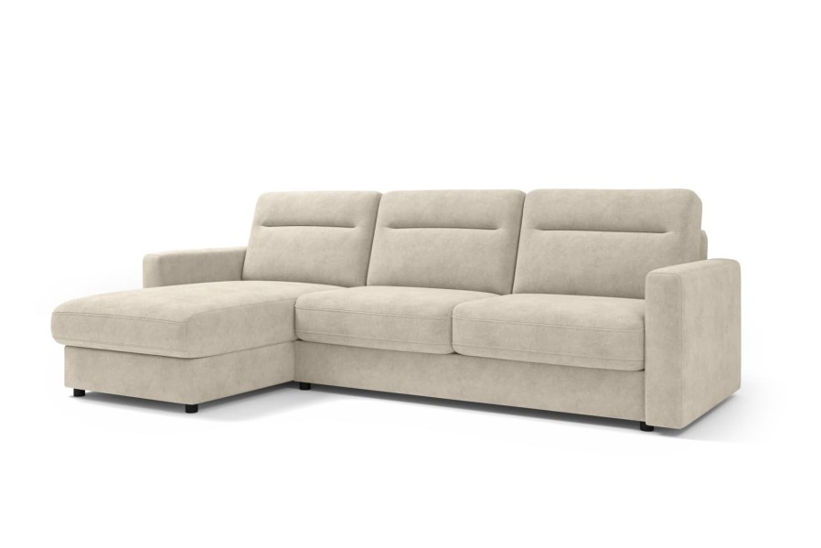 Sofa Lugano jest wielozadaniowa, w dzień będzie gustowny miejscem do relaksu, w nocy zagwarantuje komfortowy sen.