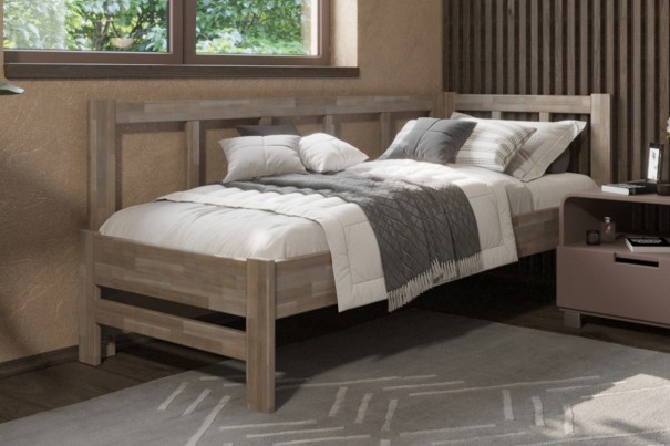 Uwielbiasz zapach drewna? Więc to łóżko z litego drewna, jest dla Ciebie idealne! Jest bowiem skonstruowane z drewna najwyższej jakości: buku albo dębu