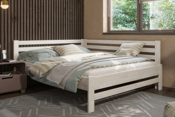 Chcesz stworzyć perfekcyjne wnętrze w skandynawskim stylu? Idealnie się do tego nadaje łóżko Stacy. Solidna produkcja czeska, oparta na projektach skandynawskich designerów.