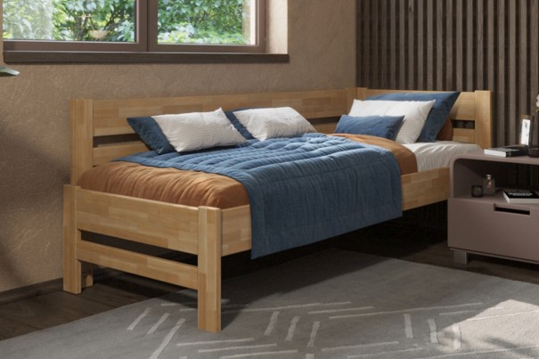 Wybierasz łóżko, które będzie Ci służyć przez kilka dekad? Osiągniesz ten cel, wybierając łóżko z litego drewna w modelu Wanda.