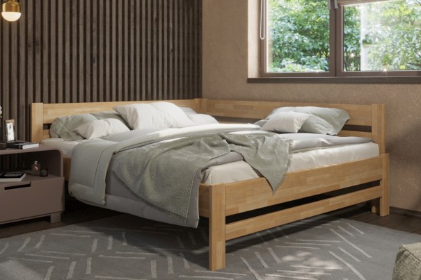Wybierasz łóżko, które będzie Ci służyć przez kilka dekad? Osiągniesz ten cel, wybierając łóżko z litego drewna w modelu Wanda.