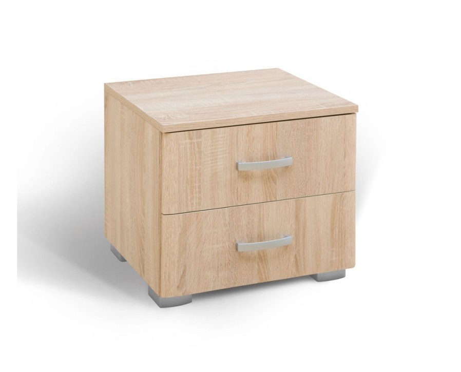 Szafki nocne Matis 2F to połączenie nowoczesnych materiałów i minimalistycznego designu.