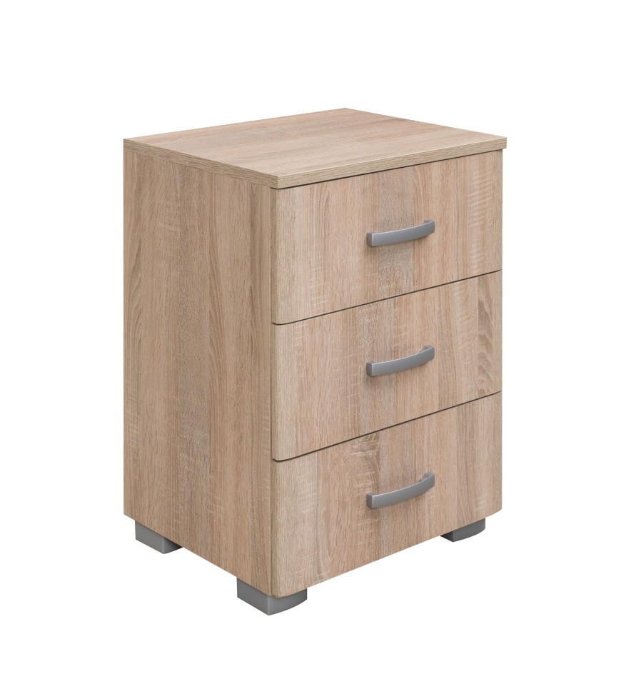 Szafki nocne Matis 3F to połączenie nowoczesnych materiałów i minimalistycznego designu.