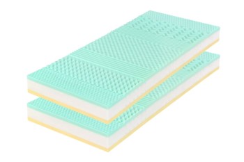 Dwa poziomy twardości - H2 i H3 | Materac piankowy | Wysokość 19 cm | Nośność 130 kg | Gwarancja 2 lata