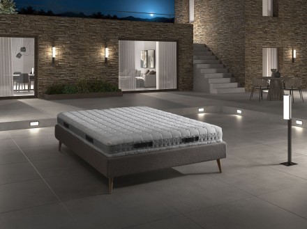 Dwa poziomy twardości - H2, H3 | Materac piankowy | Wysokość 21 cm | Nośność 150 kg | Gwarancja 10 lat