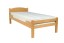 Wysokiej jakości drewniane łóżko Almada wykonane jest z drewna bukowego. 