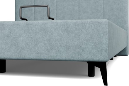 Nasze tapicerowane wezgłowie Ibiza to nie tylko wyraz elegancji i komfortu, ale także symbol luksusu połączonego z praktycznym designem.