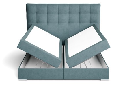 Tapicerowane wezgłowie Malibu nada sypialni luksusowego charakteru. Zostało wykonane z najwyższej jakości naturalnych materiałów, co gwarantuje nie tylko elegancki wygląd, ale także komfortowy sen.