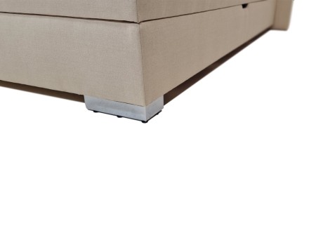 Z tapicerowanym wezgłowiem River doświadczysz maksymalnego komfortu i wsparcia podczas odpoczynku.