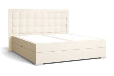 Z tapicerowanym wezgłowiem River doświadczysz maksymalnego komfortu i wsparcia podczas odpoczynku.