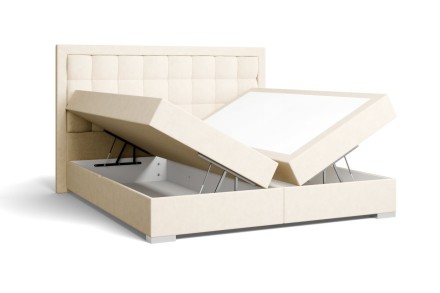 Z tapicerowanym wezgłowiem River doświadczysz maksymalnego komfortu i wsparcia podczas odpoczynku.