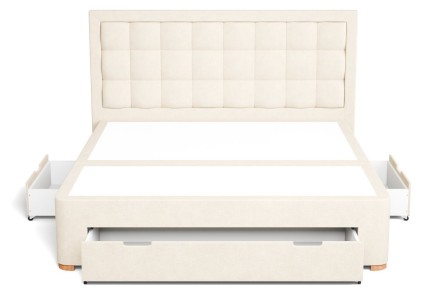 Z tapicerowanym wezgłowiem River doświadczysz maksymalnego komfortu i wsparcia podczas odpoczynku.