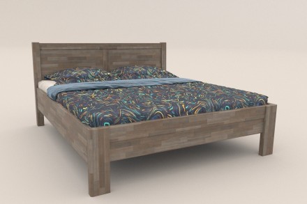 Solidne wykonane masywne łóżko Sion H3 stanie się godną ozdobą Twojej sypialni, wprowadzając do niej przytulność i komfort.