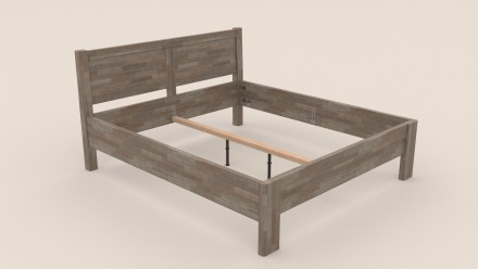 Solidne wykonane masywne łóżko Sion H3 stanie się godną ozdobą Twojej sypialni, wprowadzając do niej przytulność i komfort.