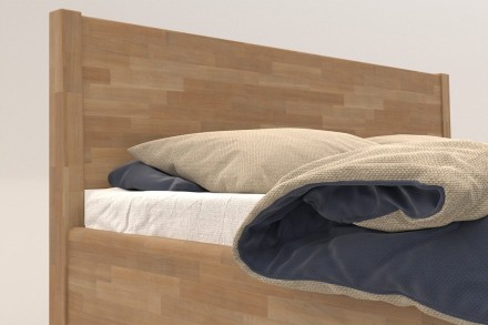 Solidne wykonane masywne łóżko Sion K1 stanie się godną ozdobą Twojej sypialni, wprowadzając do niej przytulność i komfort.