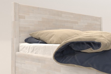 Solidne wykonane masywne łóżko Sion K1 stanie się godną ozdobą Twojej sypialni, wprowadzając do niej przytulność i komfort.